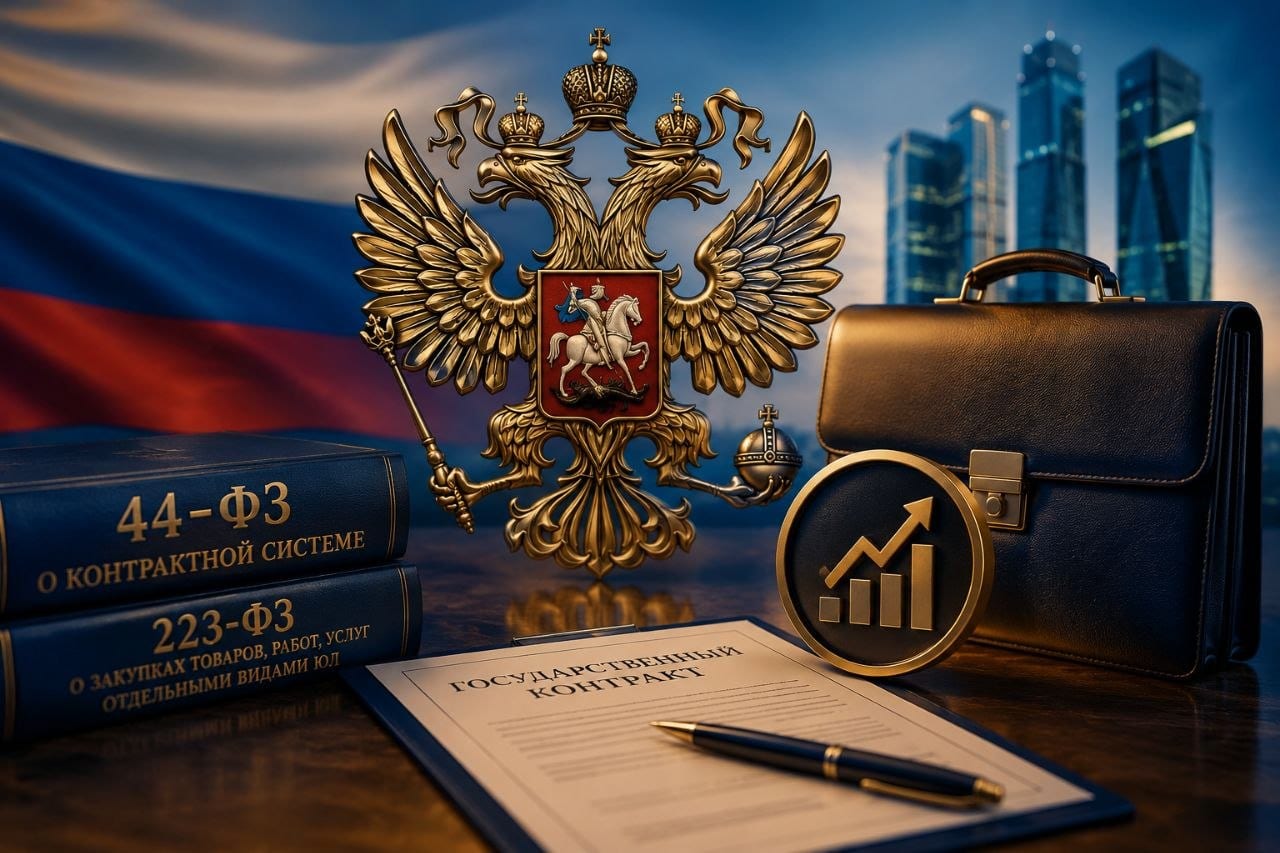 Работа с государственными учреждениями по 44-ФЗ и 223-ФЗ